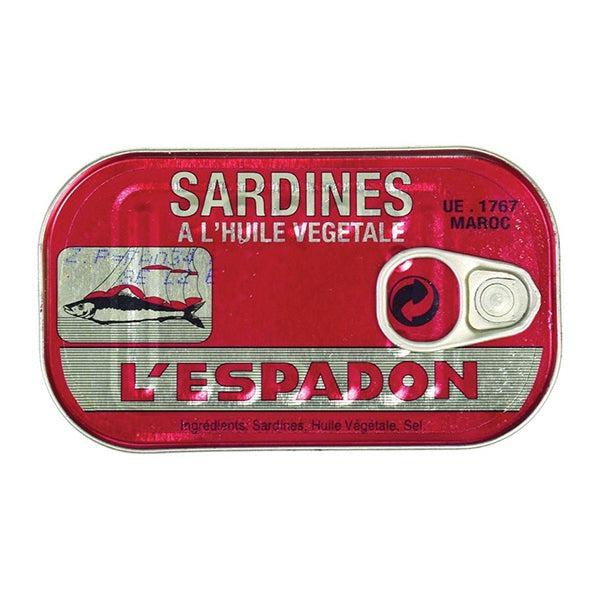 Lespadon Veg Oil Sardines 125G-SurulereFoods